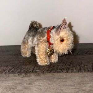 1960s Hermann Teddy Original Antique Toy Animal Dog Terrier